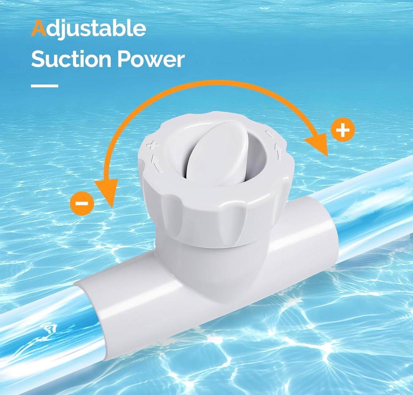 Pool Vacuum Cleaner Automatic Sweeper Swimming Pool Creepy Crawler Vacuum with 33FT Hoses